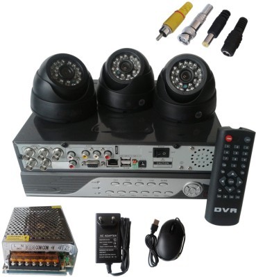 Navkar System 4 Channel Home Security Camera