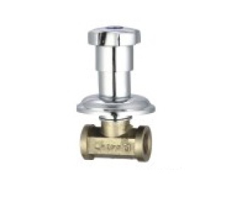 Conceled stop cock heavy duty with flange