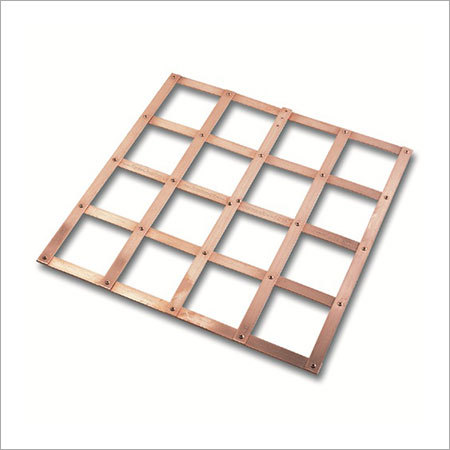 Earth Plate Lattice Copper