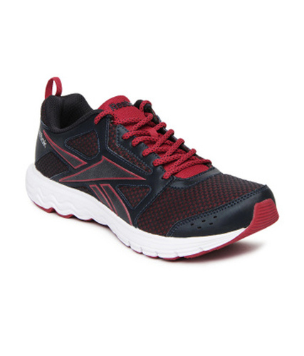 Reebok Navy Mesh/textile Fuel Sport Lp Running Shoes