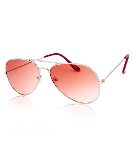 Joe Black Orange Lens Aviator Sunglasses