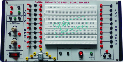 DIGITAL AND ANALOG BREAD BOARD TRAINER