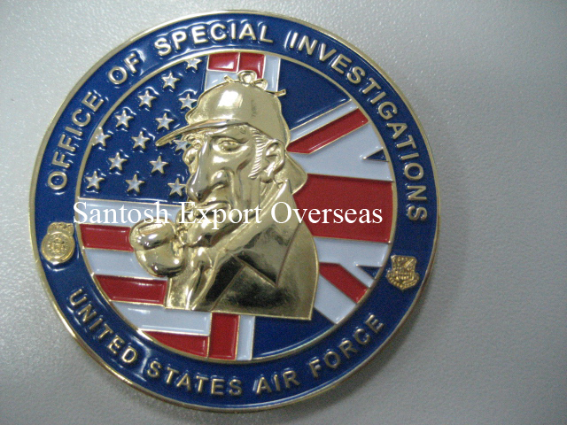 Stainless Steel badge