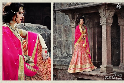 Designer Embroidered Lehenga