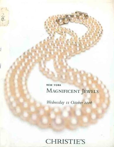 new work christie's Magnificent jewels 11 oct 2006.