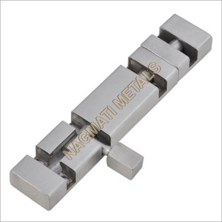 Stainless Steel Tower Bolt - 100-150 mm Size, Silver Color | Smooth Locking Mechanism, Corrosion Resistant, Long Life Performance