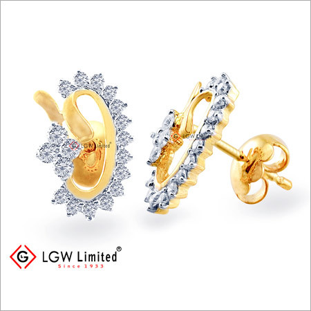Antique Designer Diamond Earrings