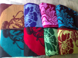 Colored Acrylic Blankets