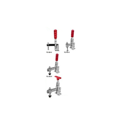 Vertical handle heavy duty clamp
