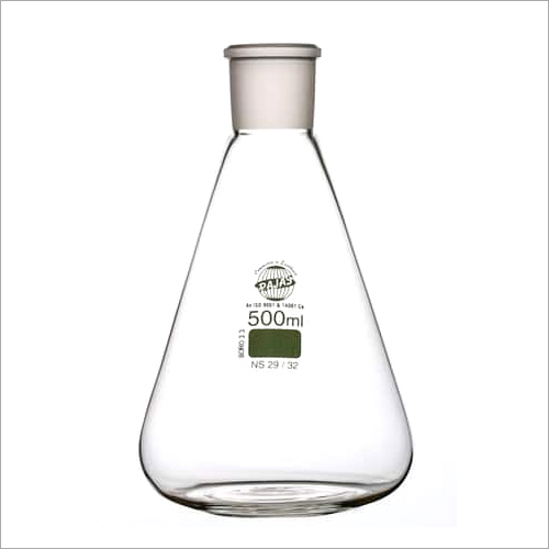 Grounded Neck Erlenmeyer Flask