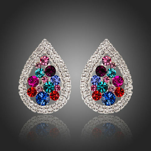 Sterling Silver Cubic Zirconia Earring