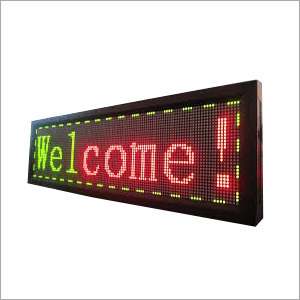 Scrolling Advertising Display Screen