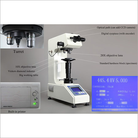 Digital Macro Vickers Hardness Tester