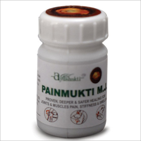 Painmukti M.J - Ayurvedic Joint Support Tablets | Fast Acting Relief from Joint Pain, Improves Functionality, Alleviates Inflammation, Suitable for Stiff Joint Conditions
