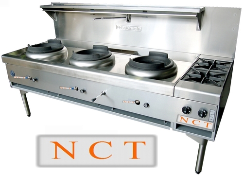 DOME TYPE CHINESE RANGE WITH KEEP HOT STOVE