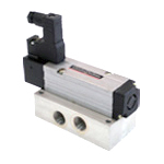 Solenoid Operated Subbase High Flow Valves - G 1/4, 5/2 | Streamlined Build, Low Friction Seals, Gang Manifolding Up to 6 Valves