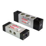 Pilot operated High flow valves - G 3/8, G 1/2 - 5/2, 3/2
