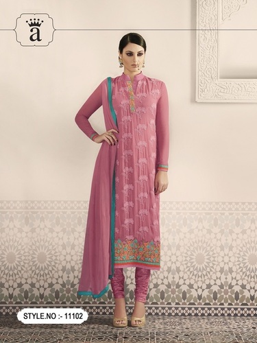 Semi Stitched Salwar Kameez