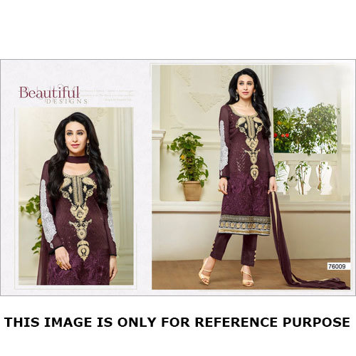 Chanderi Churidar Suits