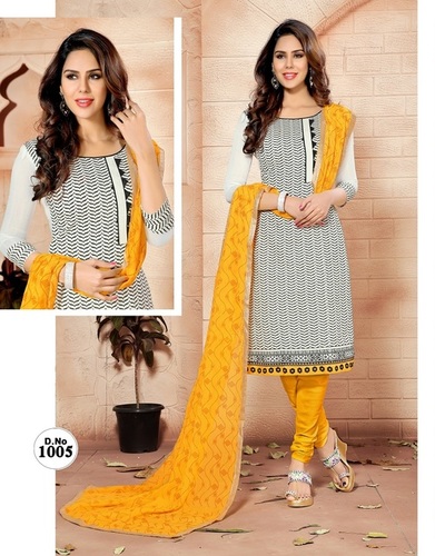 Chanderi Cotton Suit