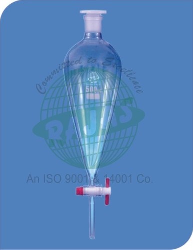 Pear Shaped Separatory Funnel