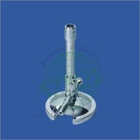 Bunsen Burner Chrome Plated