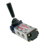 Manually Operated Modular Spool Valves - G 1/4 - 5/2