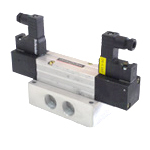 Solenoid operated Subbase Compact Series Spool Valves - G 3/8,
