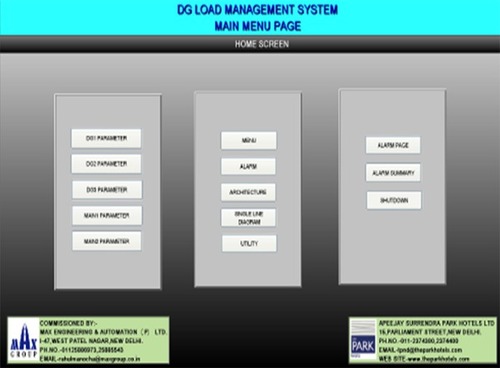 DG Load Management Scada System