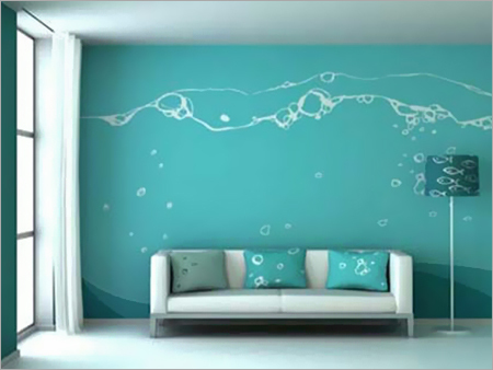 Internal Designer Painting Work