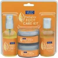 Pedi Glow Foot Care Kit - Cardboard Packaging, Orange | Deep Cleansing, Soft Feet, Herbal Extracts, Moisturized Skin, All Skin Types