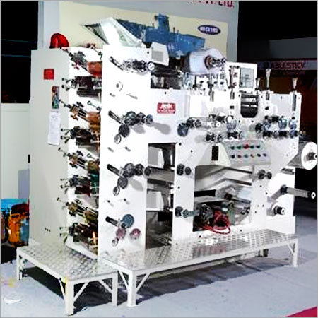 Four Colour Rotary Label Printing Machine