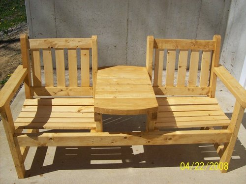 Pinewood Bench