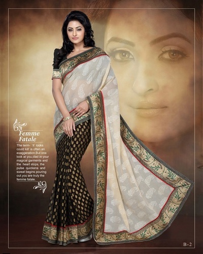 Jacquard Saree