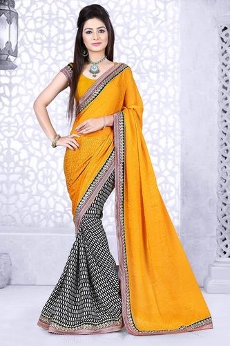 Multicolour Jacquard Saree