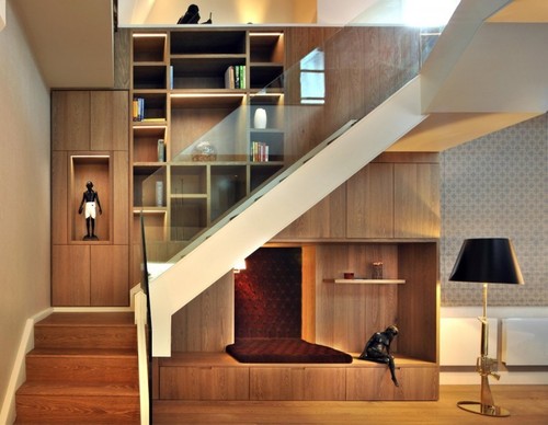Wooden Showcase Interior