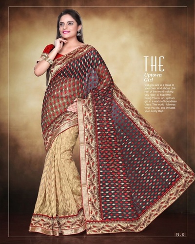 Designer Jacquard Saree