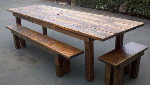 Outdoor Wooden Table