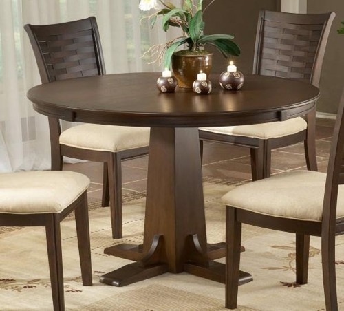 Round Wooden Table