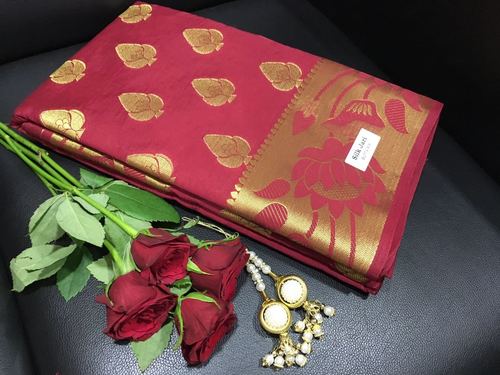 Multi Designer Tussar Silk Saree