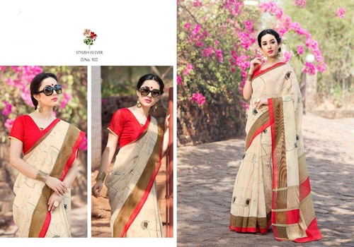 Multi Fancy Art Silk Saree