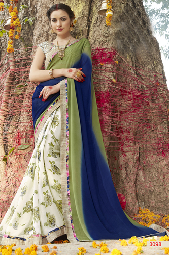 Georgette Designer Printed Saree
