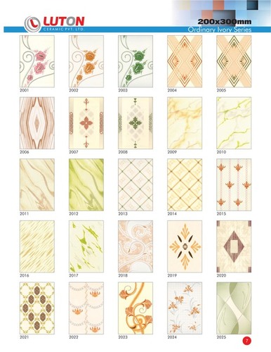 Ceramic Highlighter Wall Tiles