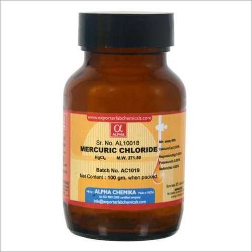 Mercuric Chloride Cas No: 7774-29-0