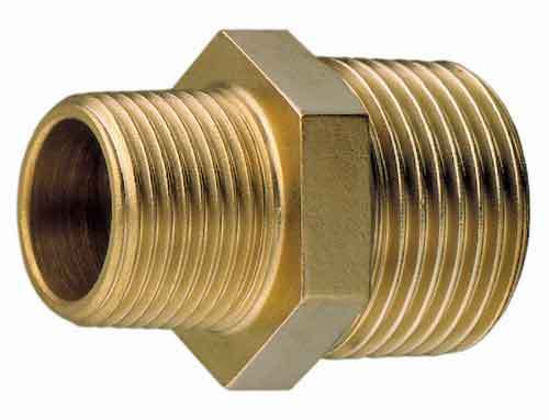 Male Brass Reducer Nipple