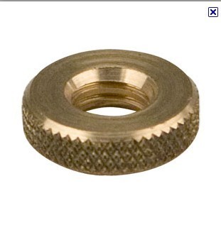 Brass Knurling Round Nut