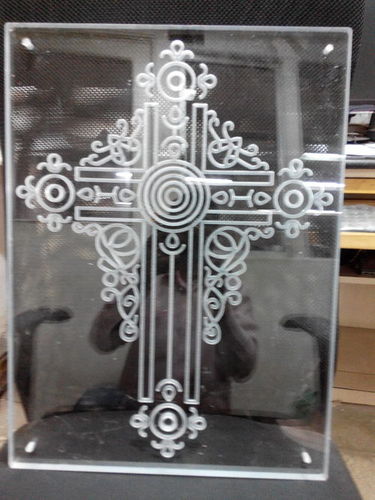Cross Glass Engraving Services