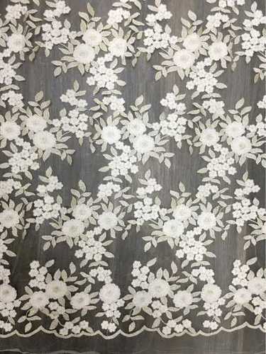 Machine Embroidered Fabrics