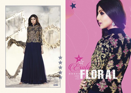 ONLINE BUY ANARKALI GEORGETTE SUITS