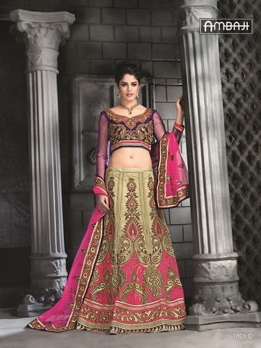Embroidered Wedding Lehenga choli